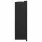 Preview: Duschnische Schwarz 90 x 30 x 9.5 cm Edelstahl
