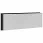 Preview: Duschnische Schwarz 90 x 30 x 9.5 cm Edelstahl