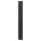 Preview: Duschnische Schwarz 90 x 30 x 9.5 cm Edelstahl