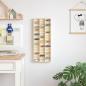 Preview: ARDEBO.de - Präsentationsbox Braun 30 x 4,5 x 75 cm Holzwerkstoff