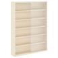 Preview: Holz-Sammelvitrine mit Regal Braun 40 x 8,5 x 54 cm Sperrholz