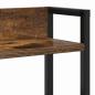 Preview: Stauraum-Kopfteil mit Regal Räuchereiche 75 cm Holzwerkstoff