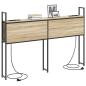 Preview: Stauraum-Kopfteil Sonoma Eiche 150 cm Holzwerkstoff