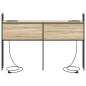 Preview: Stauraum-Kopfteil Sonoma Eiche 150 cm Holzwerkstoff