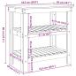 Preview: Werkbank Wachsbraun 78.5 x 50 x 80 cm Massivholz Kiefer