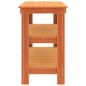 Preview: Werkbank Wachsbraun 110.5 x 50 x 80 cm Massivholz Kiefer
