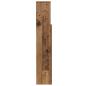 Preview: Kopfteil Schrank Altholz 220 x 19 x 101.5 cm Holzwerkstoff