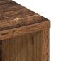 Preview: Kopfteil Schrank Altholz 220 x 19 x 101.5 cm Holzwerkstoff