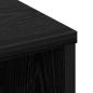 Preview: Kopfteil Schrank mit Regal Schwarze Eiche 220 x 19 x 101.5 cm