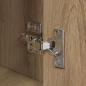 Preview: Nachttisch 2 pcs Eiche handwerklich Holzwerkstoff