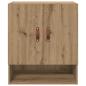 Preview: Wandschrank Eiche handwerklich 60 x 31 x 70 cm Holzwerkstoff