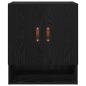 Preview: Wandschrank Schwarze Eiche 60 x 31 x 70 cm Holzwerkstoff