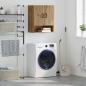 Preview: ARDEBO.de - Wandschrank Eiche handwerklich 60 x 31 x 70 cm Holzwerkstoff