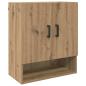 Preview: Wandschrank Eiche handwerklich 60 x 31 x 70 cm Holzwerkstoff