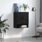 Preview: Wandschrank Schwarze Eiche 60 x 31 x 70 cm Holzwerkstoff