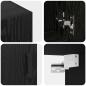 Preview: Wandschrank Schwarze Eiche 60 x 31 x 70 cm Holzwerkstoff