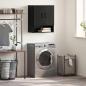 Preview: ARDEBO.de - Wandschrank Schwarze Eiche 60 x 31 x 70 cm Holzwerkstoff
