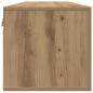 Preview: Wandschrank Eiche handwerklich 100 x 36.5 x 35 cm Holzwerkstoff