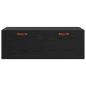 Preview: Wandschrank Schwarze Eiche 100 x 36.5 x 35 cm Holzwerkstoff