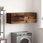 Preview: ARDEBO.de - Wandschrank Altholz 100 x 36.5 x 35 cm Holzwerkstoff