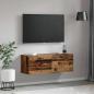 Preview: Wandschrank Altholz 100 x 36.5 x 35 cm Holzwerkstoff