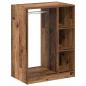 Preview: Kleiderschrank mit Regal Altholz 77 x 48 x 102 cm Holzwerkstoff