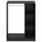 Preview: Kleiderschrank Schwarze Eiche 77 x 48 x 102 cm Holzwerkstoff