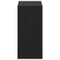 Preview: Kleiderschrank Schwarze Eiche 77 x 48 x 102 cm Holzwerkstoff