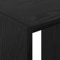 Preview: Kleiderschrank Schwarze Eiche 77 x 48 x 102 cm Holzwerkstoff