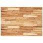 Preview: ARDEBO.de - Tischplatte Rechteckig 120x70x2 cm Massivholz Akazie