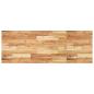 Preview: Tischplatte Rechteckig 140x50x2 cm Massivholz Akazie