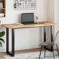 Preview: ARDEBO.de - Tischplatte Rechteckig 120x60x2 cm Massivholz Akazie