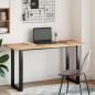Preview: Tischplatte Rechteckig 120x60x2 cm Massivholz Akazie