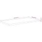 Preview: Waschtischplatte 120x60x3,8 cm Rechteckig Massivholz Akazie