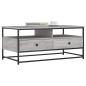Preview: Couchtisch Grau Sonoma 100x51x45 cm Holzwerkstoff