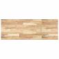 Preview: Tischplatte Rechteckig 140x50x2 cm Massivholz Akazie