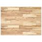 Preview: Tischplatte Rechteckig 100x70x2 cm Massivholz Akazie