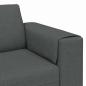 Preview: Sofa Set Dunkelgrau Stoff