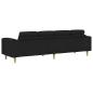 Preview: Sofa Set Schwarz Stoff