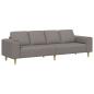 Preview: Sofa Set Taupe Stoff