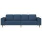 Preview: Sofa Set Blau Stoff