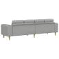 Preview: Sofa Set Wolken-Grau Stoff