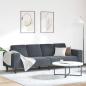 Preview: ARDEBO.de - Sofa Set Dunkelgrau Samt