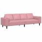 Preview: Sofa Set Rosa Samt