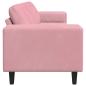 Preview: Sofa Set Rosa Samt