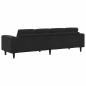 Preview: Sofa Set Schwarz Samt