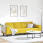 Preview: ARDEBO.de - Sofa Set Gelb Samt