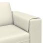Preview: Sofa Set Creme Samt