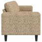Preview: Sofa Set Hellgrau Faux Wildleder