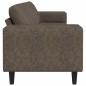 Preview: Sofa Set Dunkelgrau Faux Wildleder